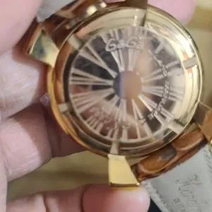 Gaga milano watch color brown original brown-gold-and-steel-gaga-  main image 4